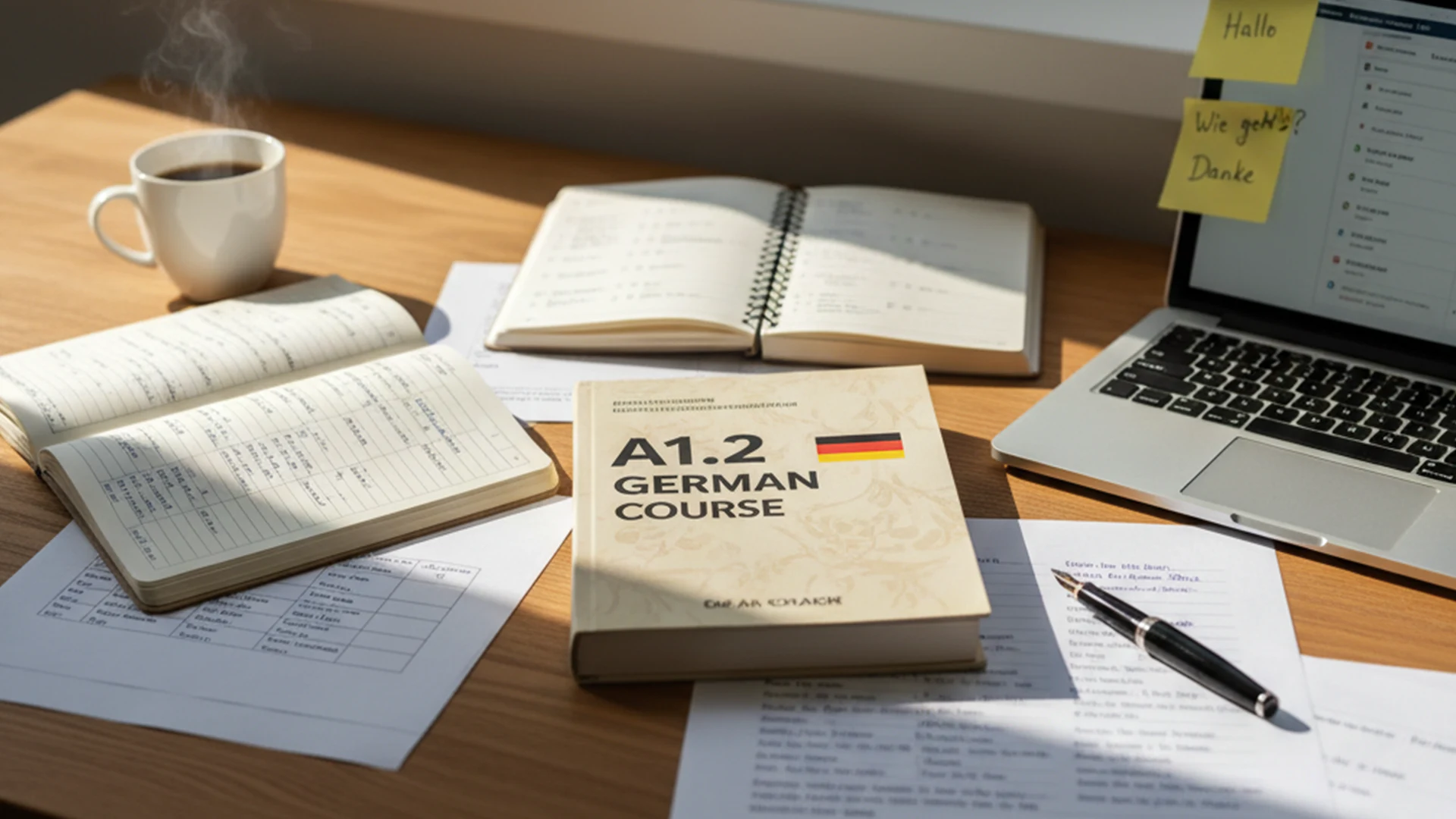 آموزش زبان آلمانی سطح A1.2 کتاب منشن توسط با شما 